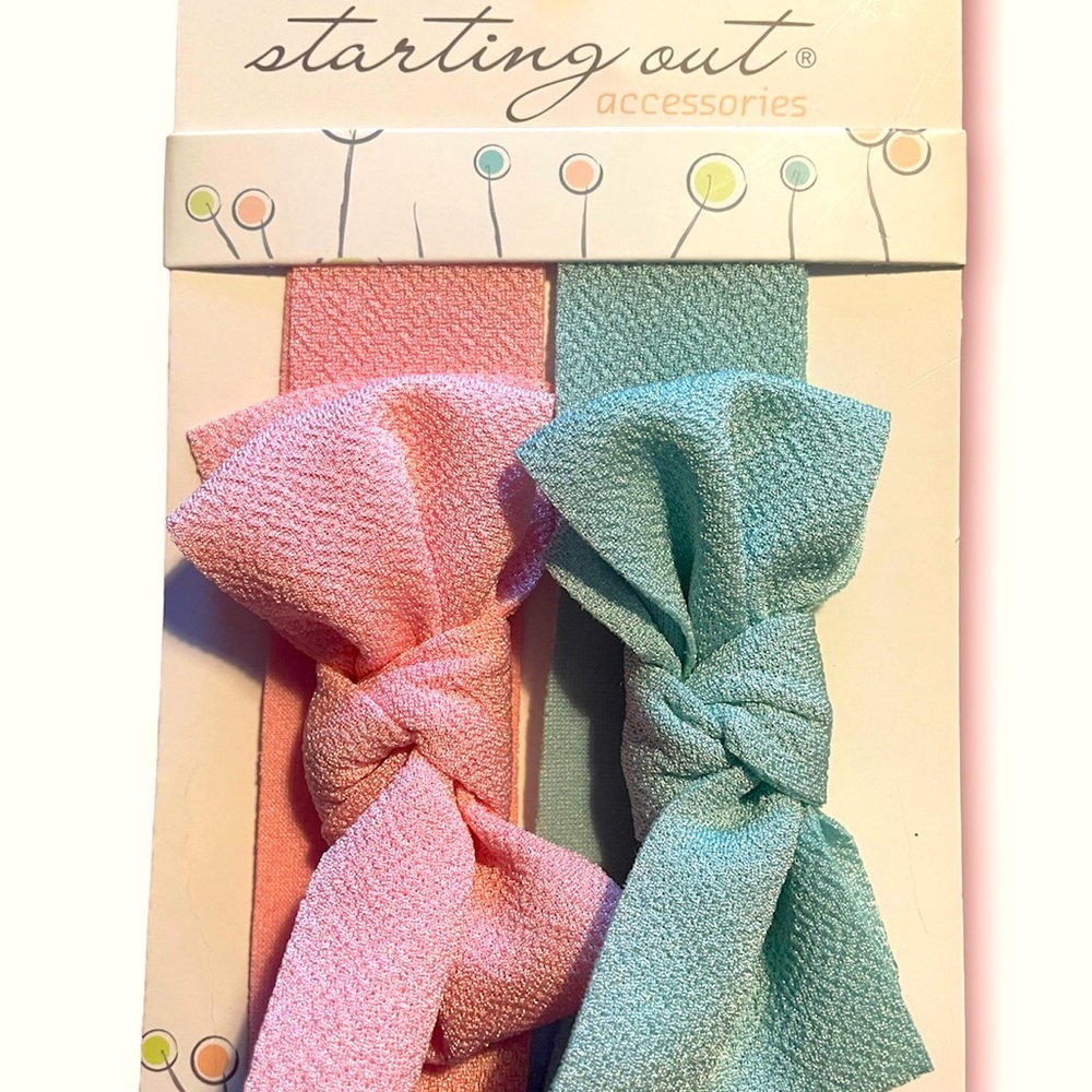 Starting Out Baby Girls Mix Pack Medium Headwrap Bows